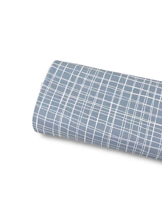 *Unique Design* Poly Breeze Cozy Plaid Sky