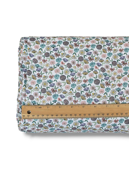 *Unique Design* Poly Breeze Petals of Spring White