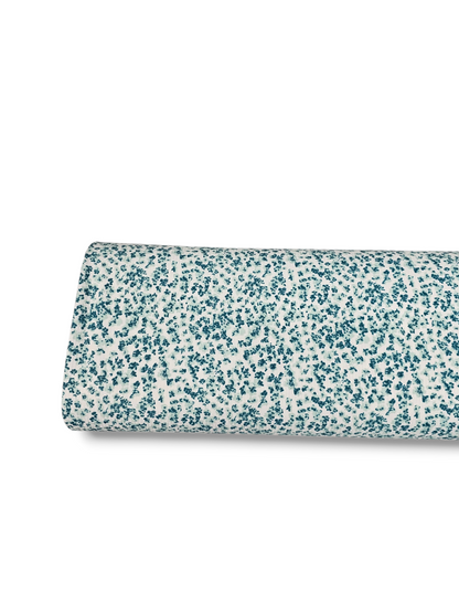 *Unique Design* Willow Ribbed Knit Leopard Bloom Mint