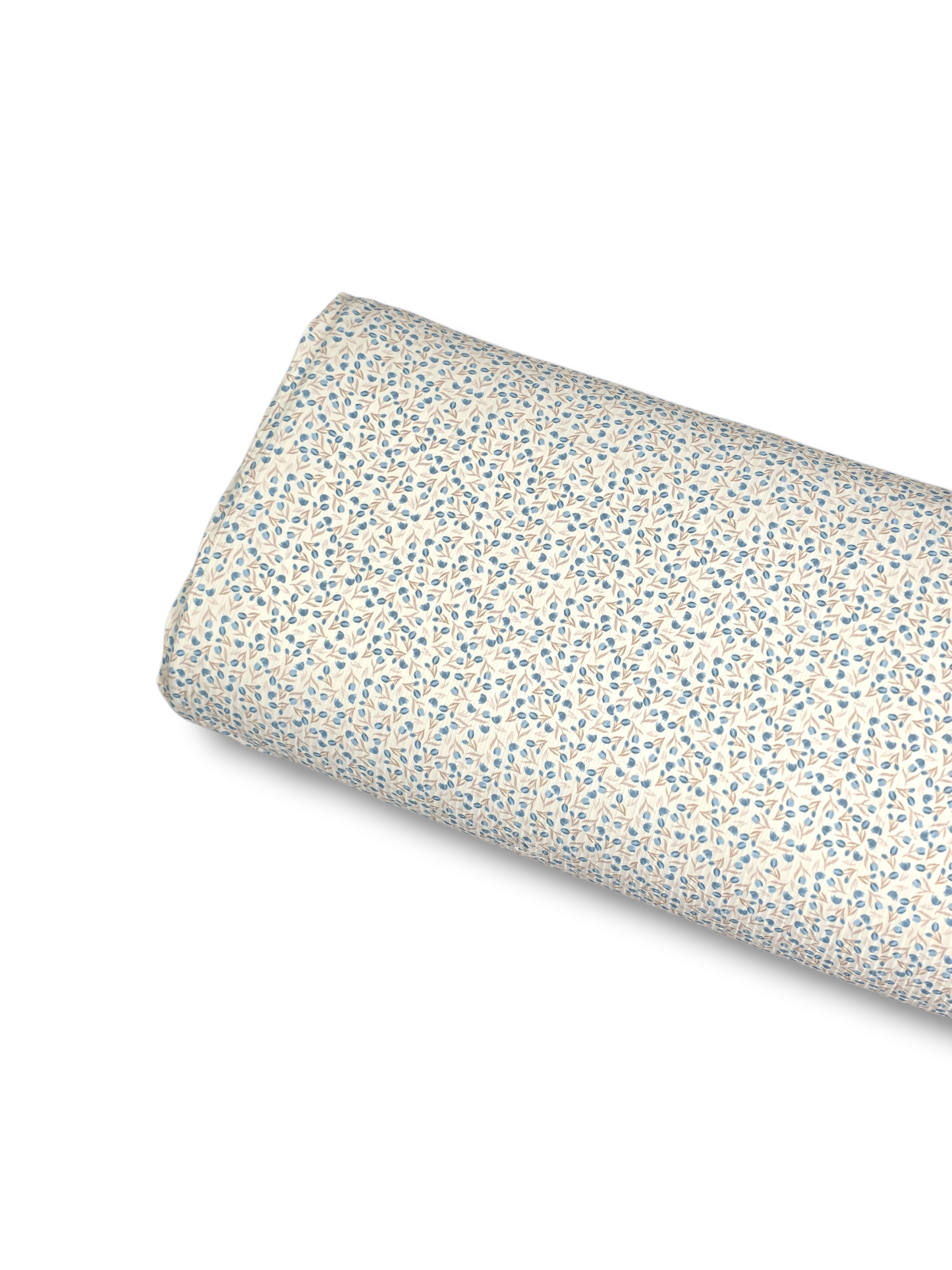 *Unique Design* Willow Ribbed Knit Mini Blooms Sky