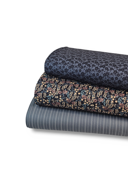* Unique Design * Pineskin Shadow Blooms Charcoal