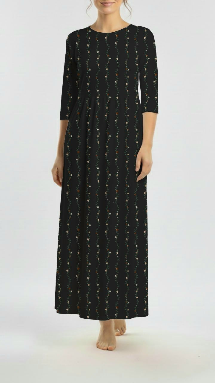 Pineskin Vintage Vines Charcoal