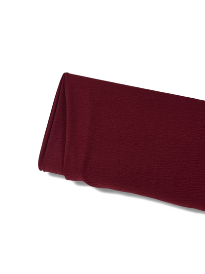 Polyester Dream Crepe Stretch Burgundy