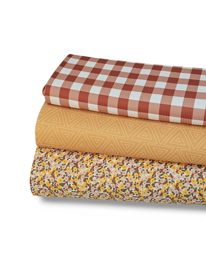 *Unique Design* Willow Ribbed Knit Sweetfeilds Floral Sunshine