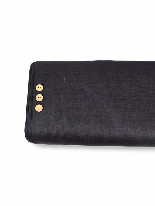 Midnight Sky Solid Linen