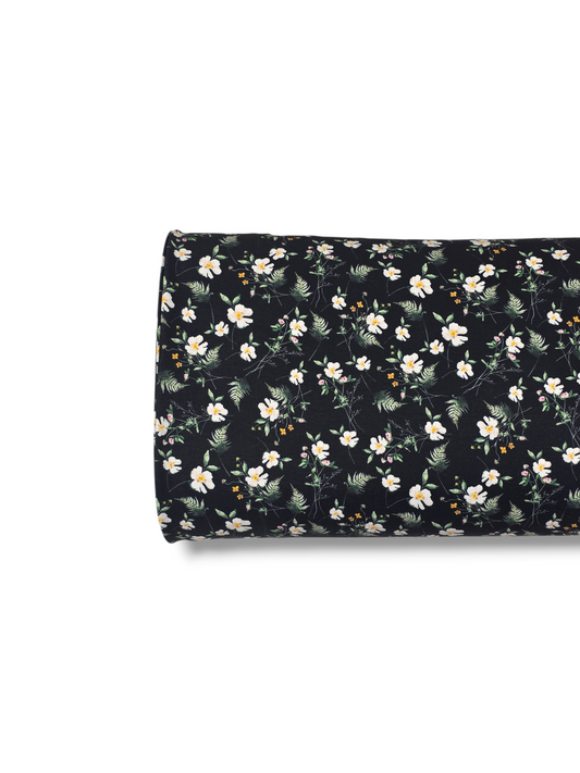 *Unique Design* Cloud Poly Midnight Fern Blossoms