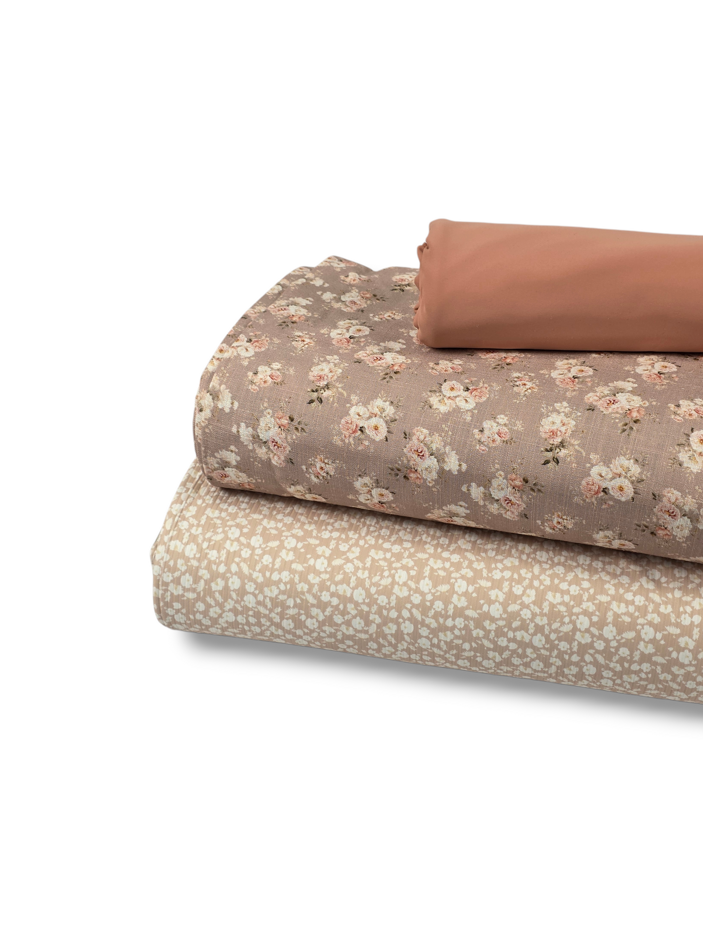 * Unique Design * Linen Cottage Bouquets Tan