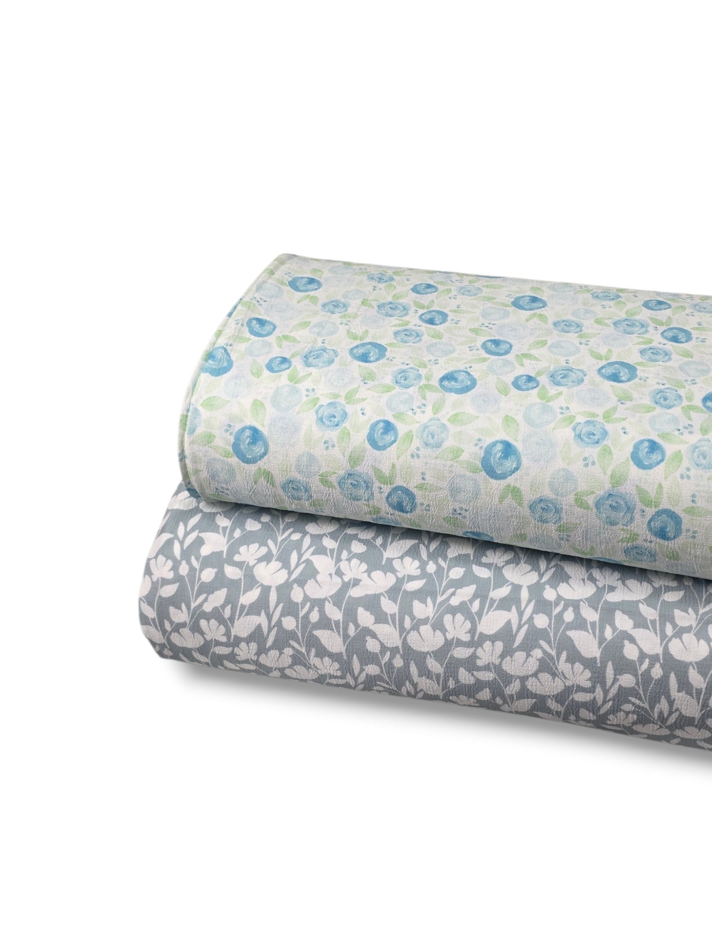 *Unique Design* Crinkle Crepe Silhouette Garden Sky