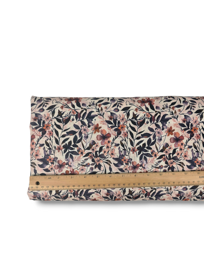 * Unique Design * Linen Botanical Blush
