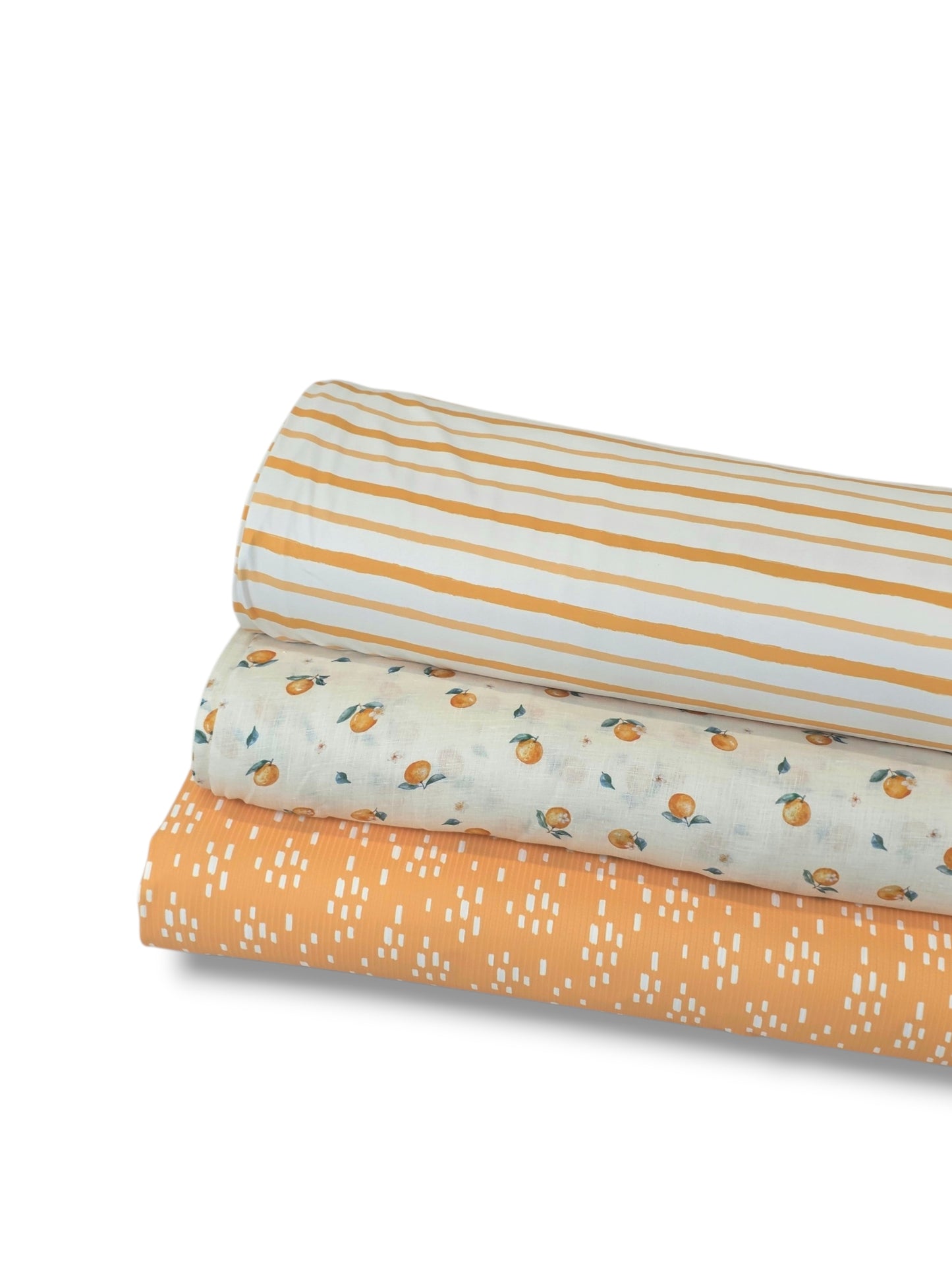 *Unique Design* Tricot Knit Seaside Stripe Yellow