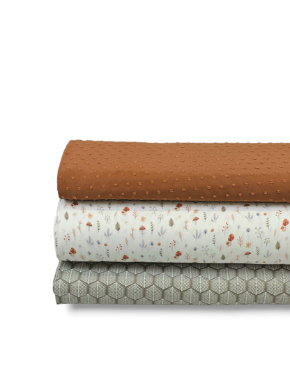 *Unique Design* Cotton Muslin Woodland Whimsy