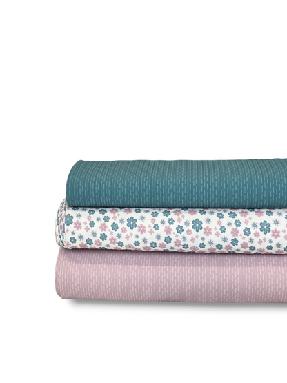 * Unique Design * Crinkled Crepe Full Line Teal