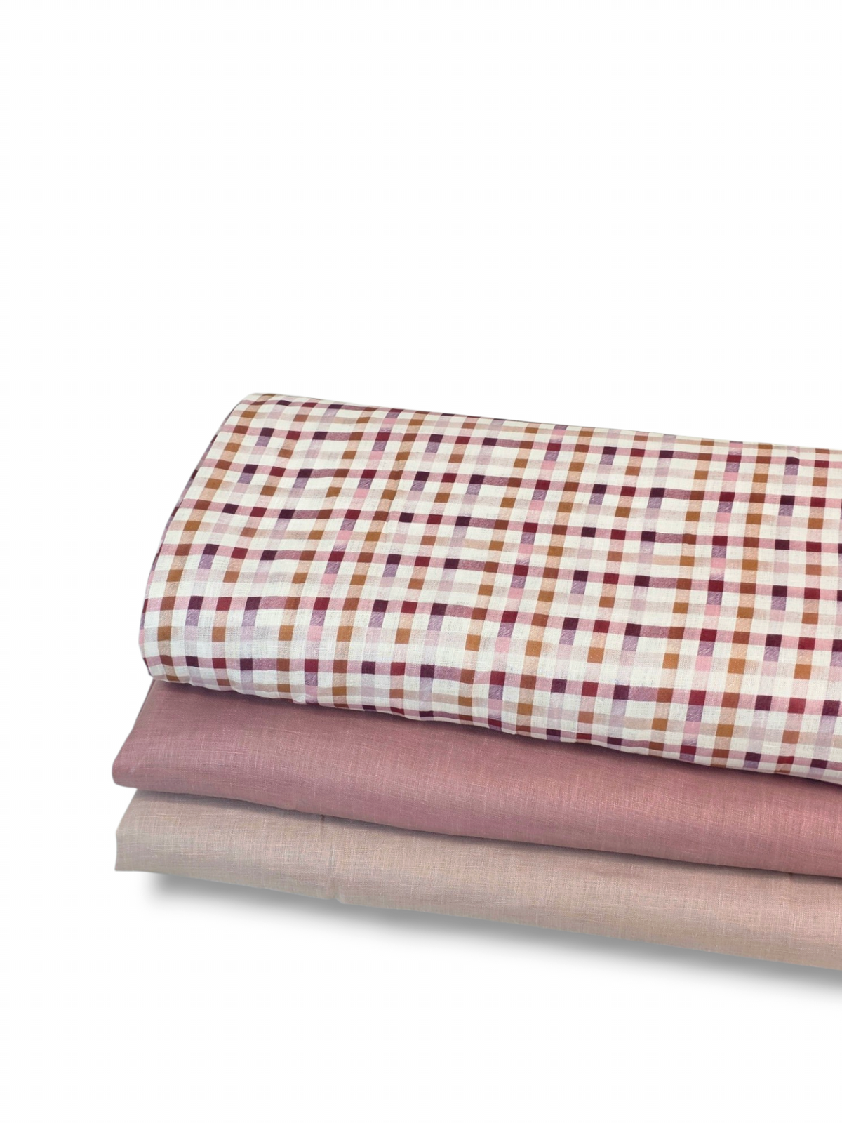 *Unique Design* Linen Autumn Gingham