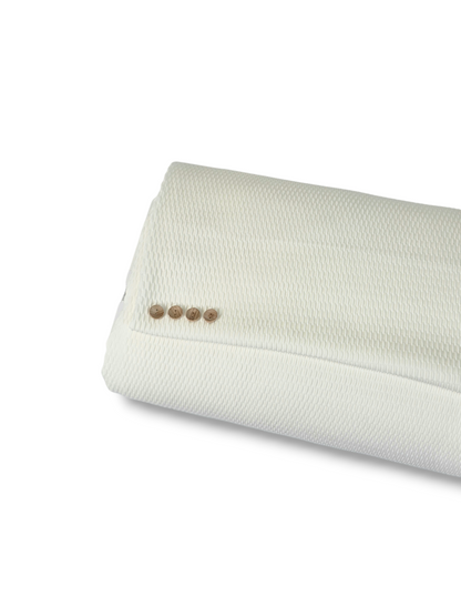 Macaroni Solid Knit Off White