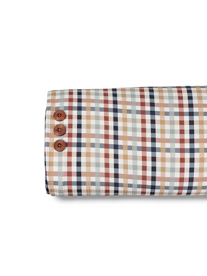 Reign Rib Knit Harvest Gingham