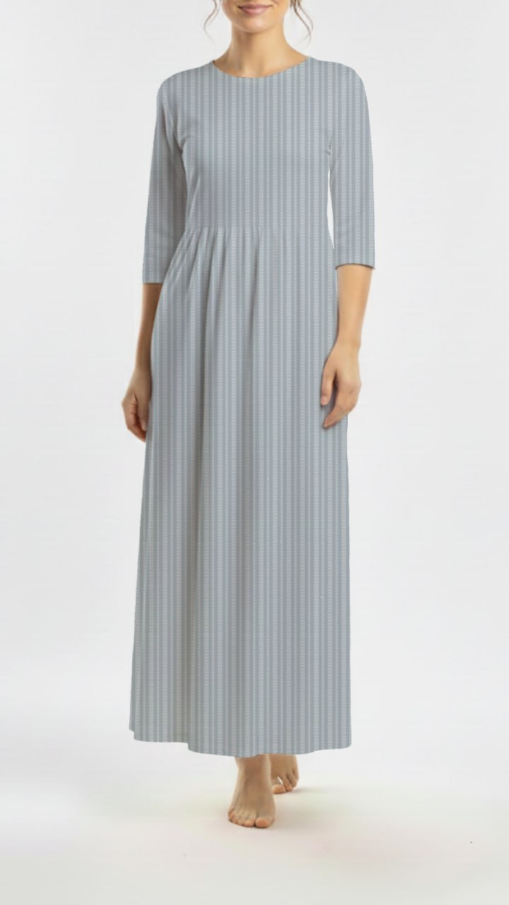 *Unique Design* Poly Breeze Keepsake Stripe Dusty Blue