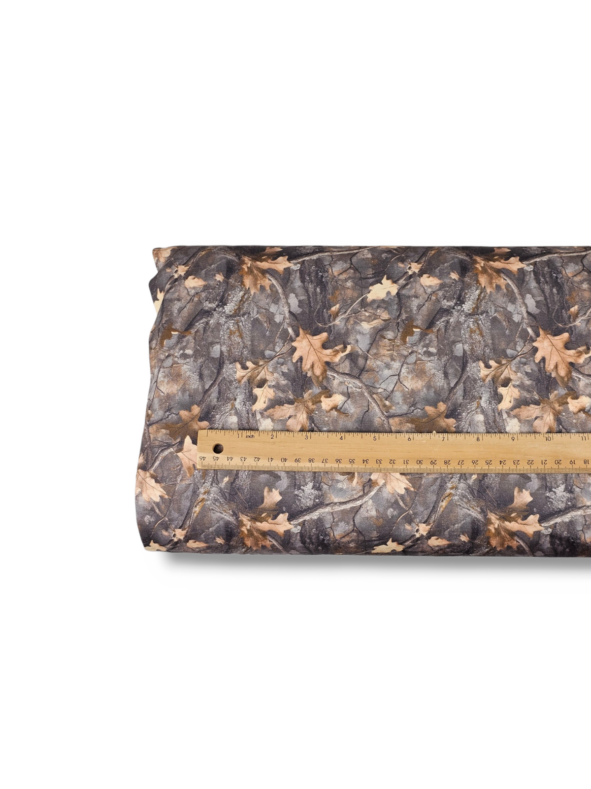 * Unique Design * Cotton Knit Camo Leaves