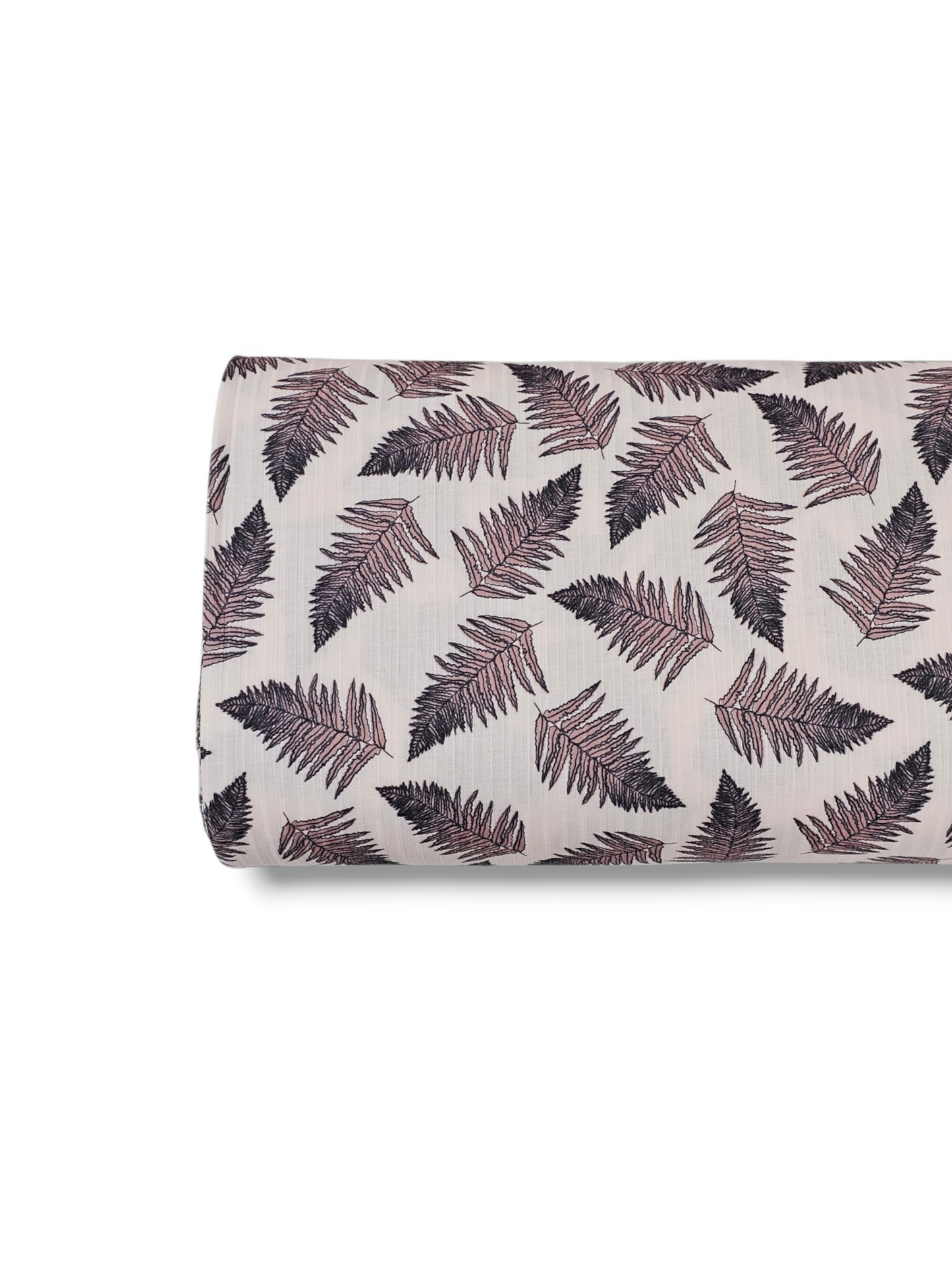 * Unique Design * Ribbed Knit Cotton Feel Forest Fern Blush