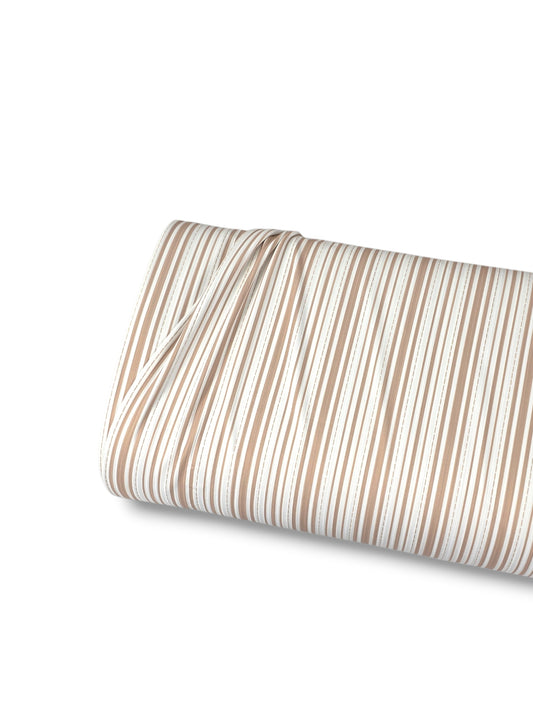 *Unique Design* Willow Ribbed Knit Coastal Stripe Sand