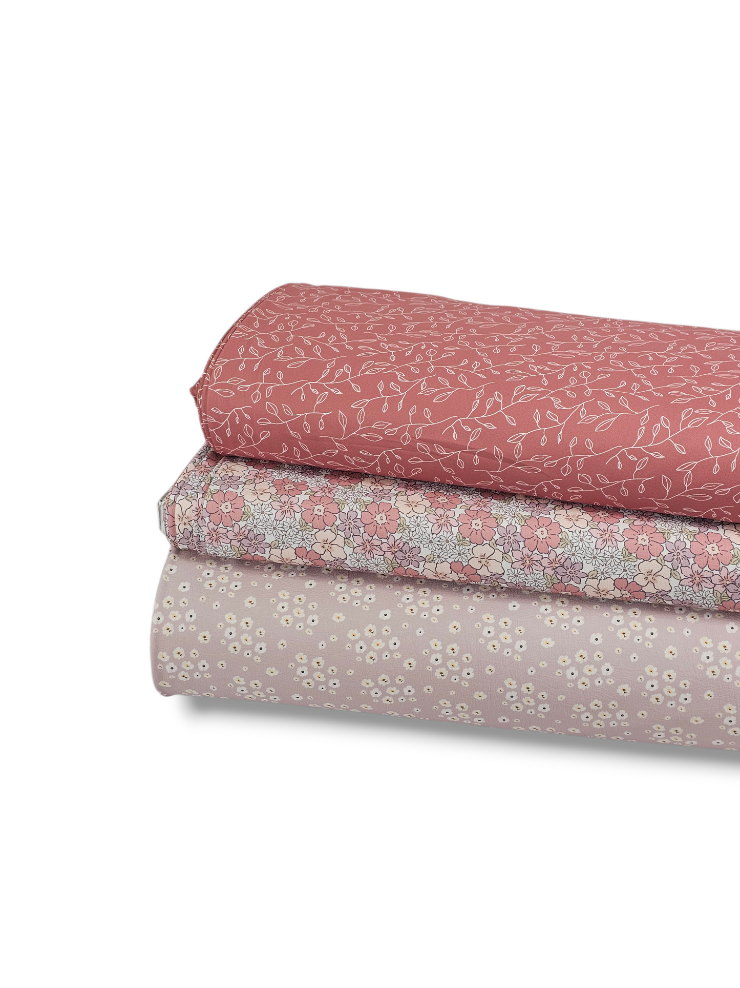 *Unique Design* Poly Breeze White Vines Pink