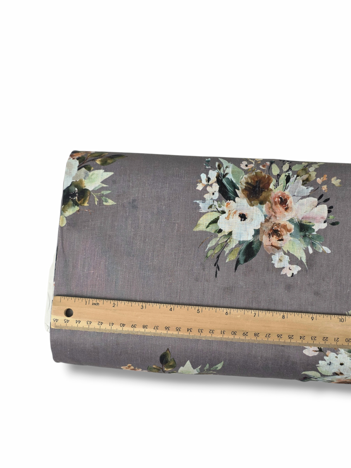 * Unique Design * Linen Song Of Autumn Dusky Olive