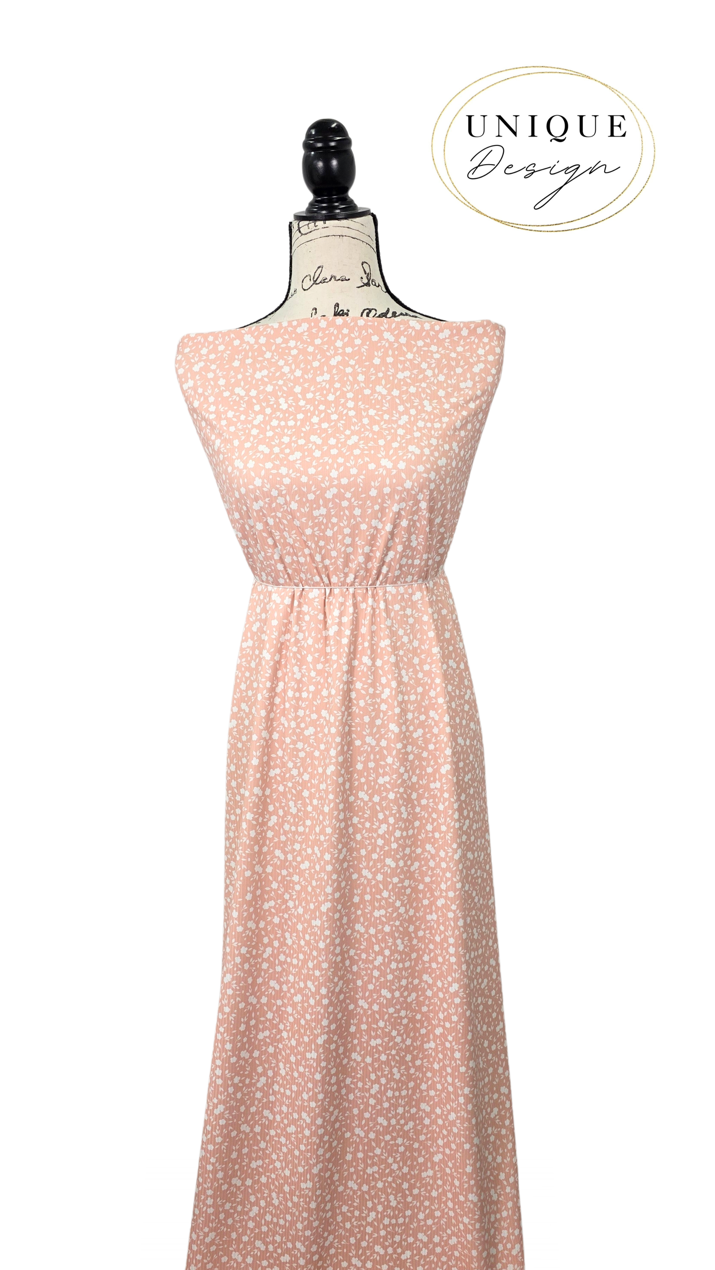 * Unique Design * Willow Ribbed Knit Spring Daydream Peach