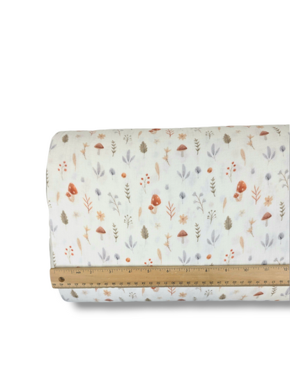 *Unique Design* Cotton Muslin Woodland Whimsy