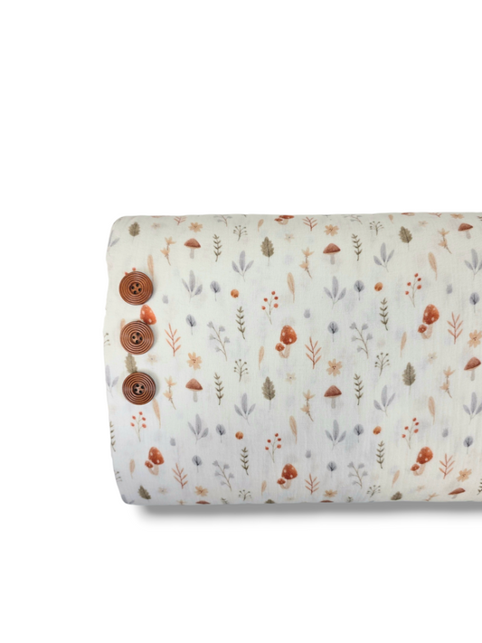 *Unique Design* Cotton Muslin Woodland Whimsy