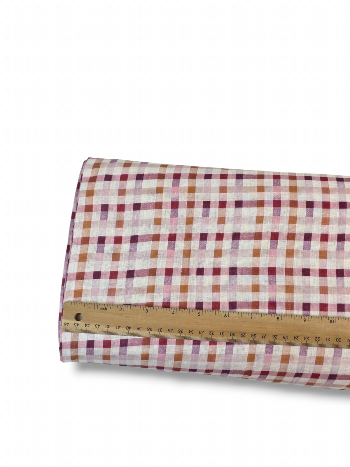 *Unique Design* Linen Autumn Gingham