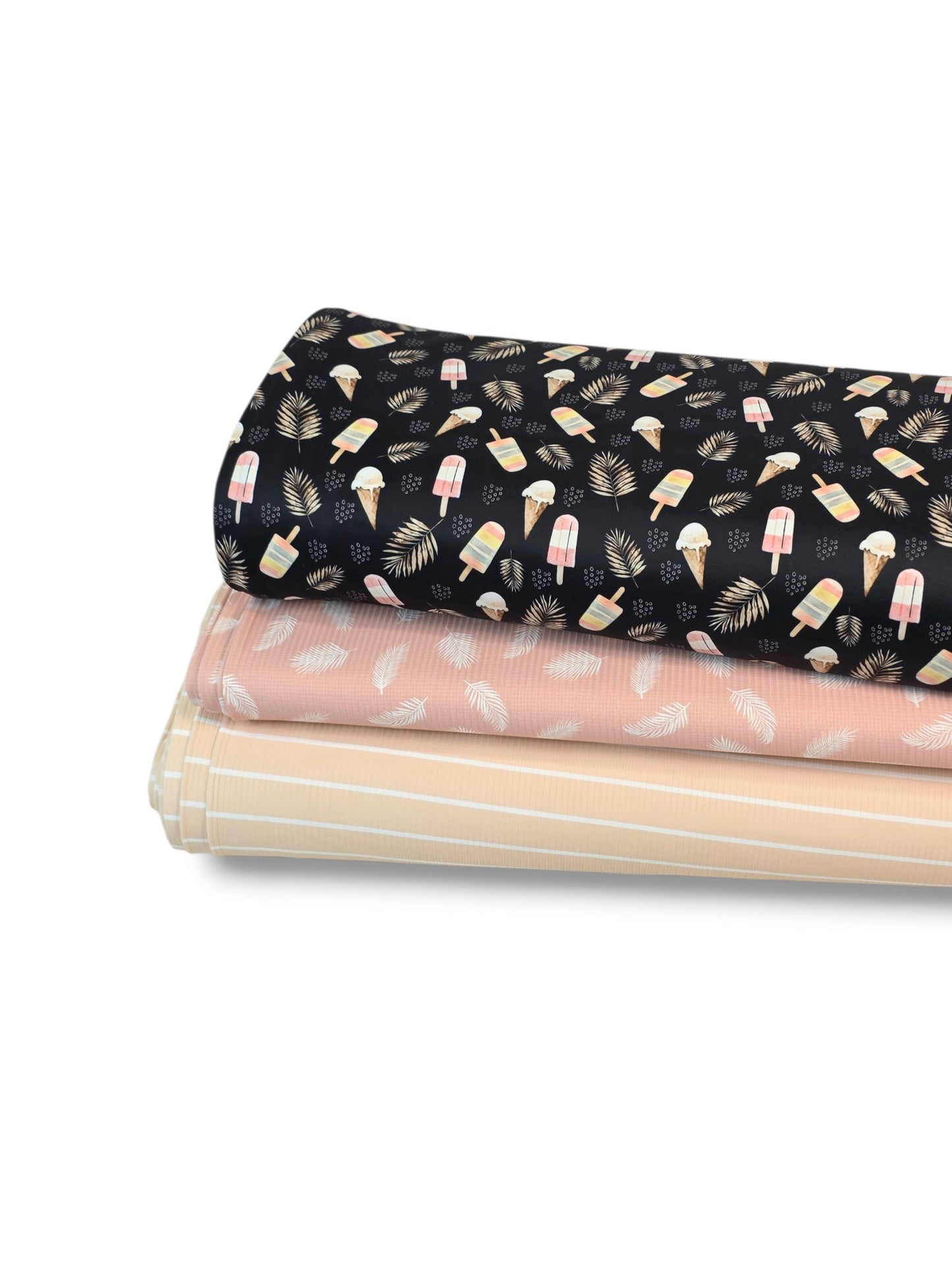 *Unique Design* Tricot Knit Sweet Treat Oasis Black