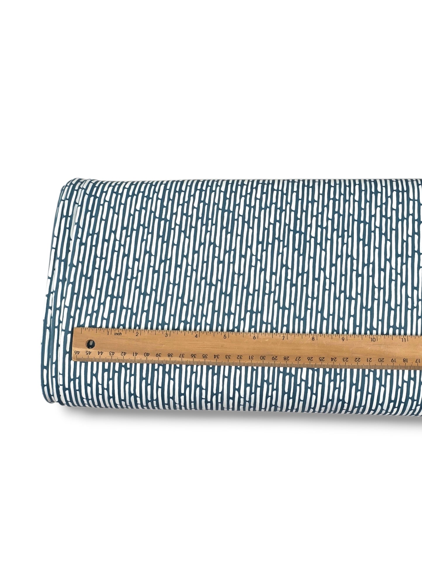 Reign Rib Knit Refined Stripes Teal