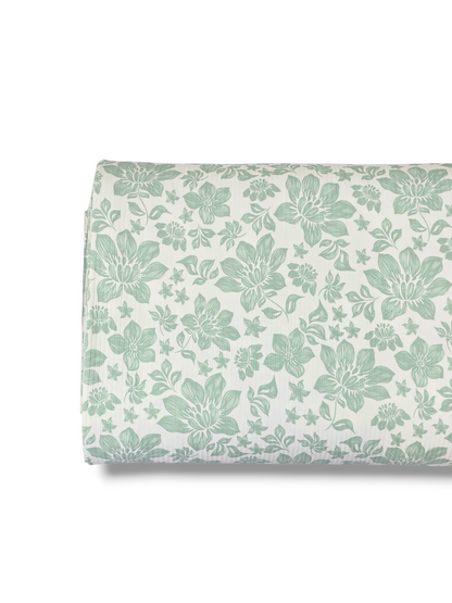 *Unique Design* Willow Ribbed Knit Heirloom Hydrangea Mint