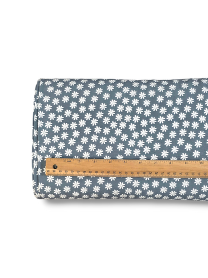 *Unique Design* Crinkled Crepe Simple Daisy Slate