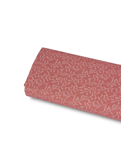 *Unique Design* Poly Breeze White Vines Pink