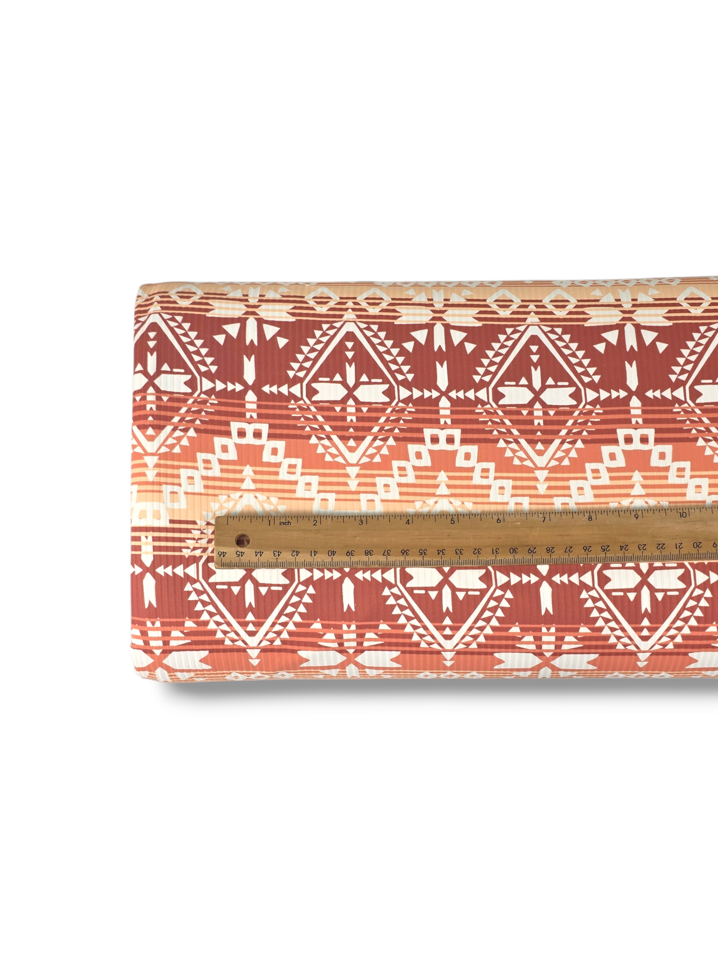 *Unique Design* Willow Ribbed Knit Sunset Geometric