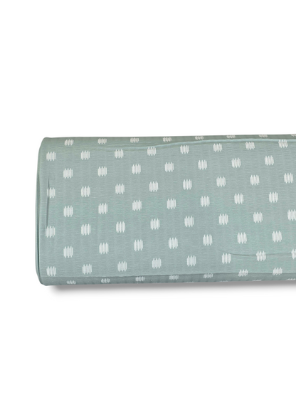 *Unique Design* Crinkled Crepe Coastal Pop Aqua