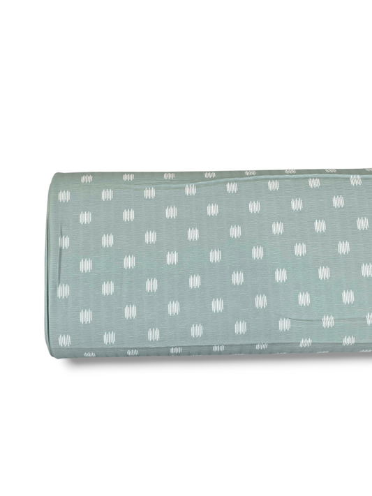 *Unique Design* Crinkled Crepe Coastal Pop Aqua