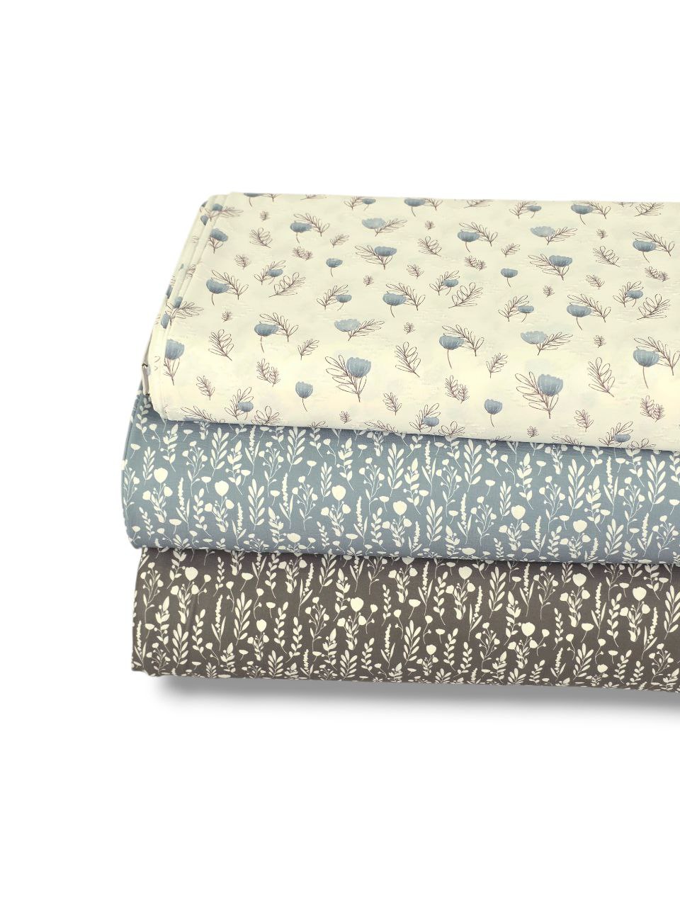 *Unique Design* Cloud Poly Trailing Sprigs Slate Blue