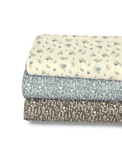 *Unique Design* Cloud Poly Trailing Sprigs Slate Blue