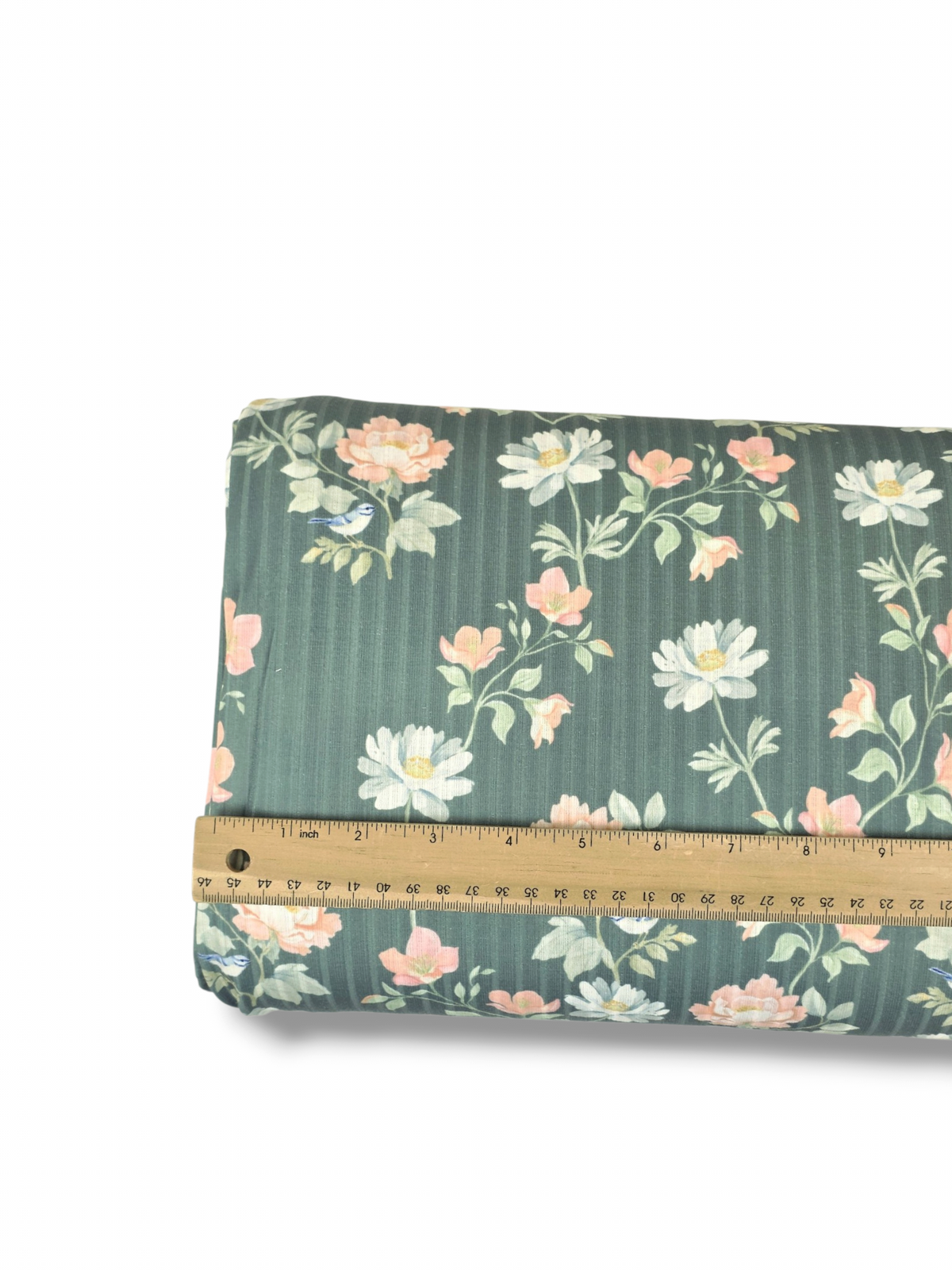 * Unique Design * Ribbed Knit Cotton Feel Countryside Garden Green