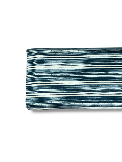 * Unique Design * Willow Ribbed Knit Harbor Stripe