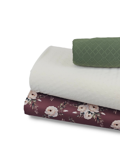 Swiss Dot Knit Cream