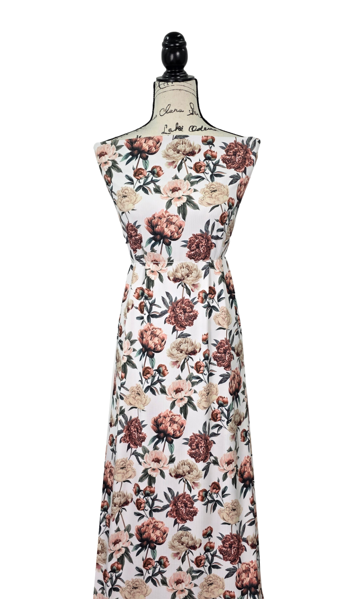 Reign Rib Knit Vintage Peonies