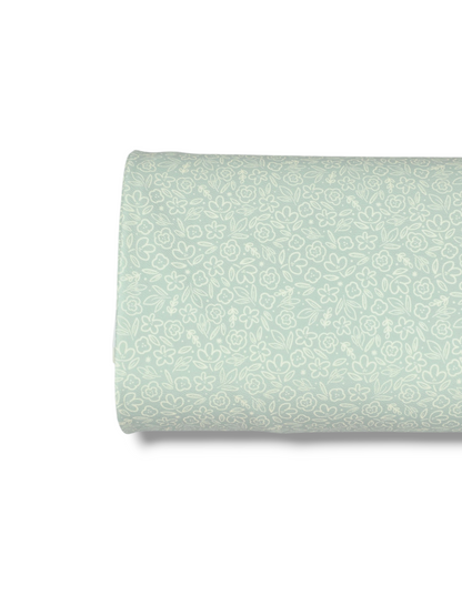 *Unique Design* Liverpool Quiet Garden Sketch Light Seafoam
