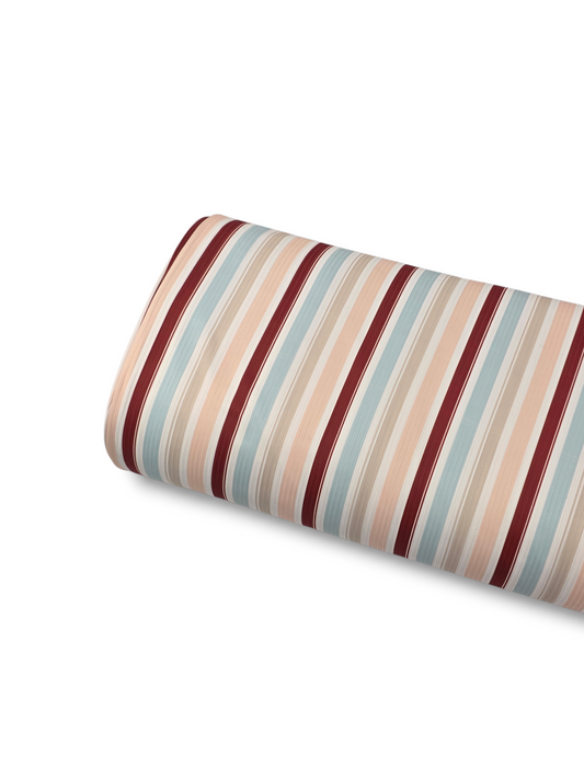 *Unique Design* Willow Ribbed Knit Coastal Stripe