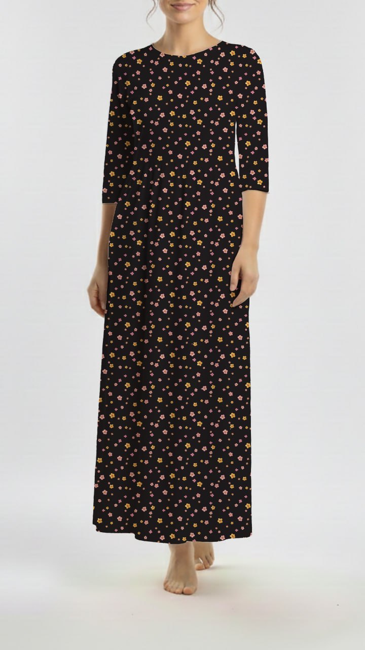 * Unique Design * Ribbed Knit Cotton Feel Sunshine Petals