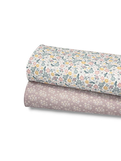 *Unique Design* Cloud Poly Peaceful Posies Pink