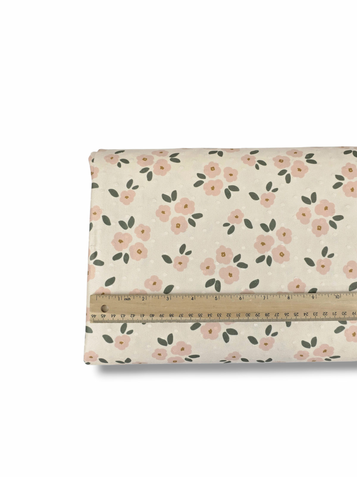 * Unique Design * Swiss Dot Knit Spring Floral Rose