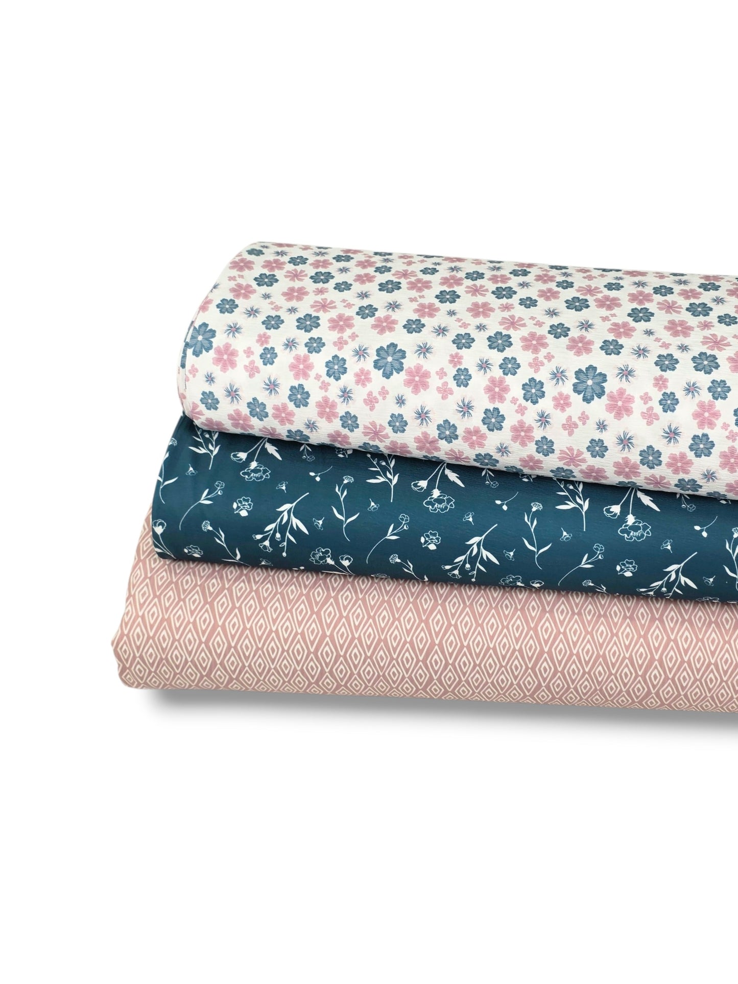 *Unique Design* Crinkled Crepe Blossom Breeze Lavender