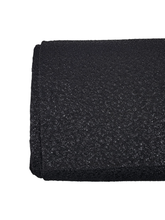 Fantastico Foil Knit Solid Black
